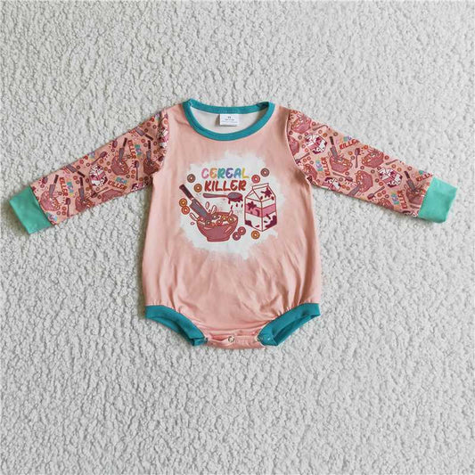 RTS LR0122 CEREAL KILLER long-sleeved jumpsuit