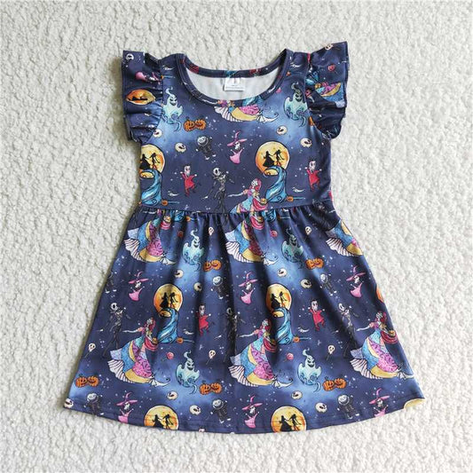 GSD0131 Zombie Bride flying sleeve dress