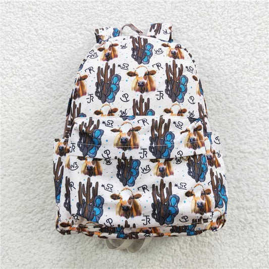 BA0067  Baby Kids Children Cactus Western Back Bags