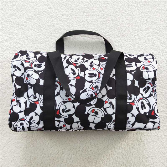 BA0131  Adult Black Cartoon Gym Bags