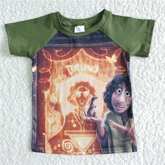 BT0001   Baby boys movie summer short sleeve tee shirts