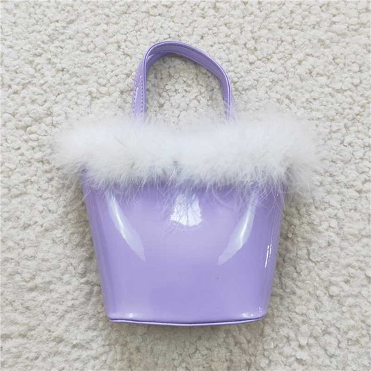 BA0032   Baby Girls Lavender Cute Little Bags