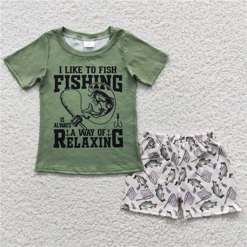 BSSO0243 Baby Boys Cowboy Daddy Shorts Sets