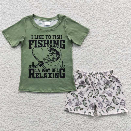BSSO0243 Baby Boys Cowboy Daddy Shorts Sets