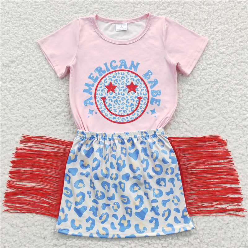 Baby Girls Smile Tassel Skirts Sets