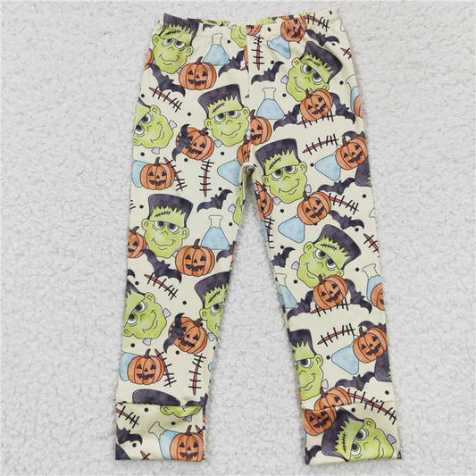P0168  Baby Boys Halloween Pumpkin Bottom Pants