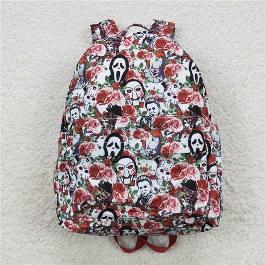 BA0060 Baby Kids Children Halloween Flowers Back Bags