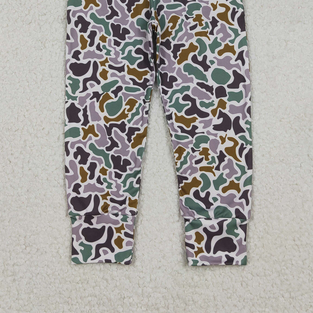 12.9 RTS NO MOQ （In stock）P0944 Baby Boys Southern Camo Pockets Legging Pants Bottom