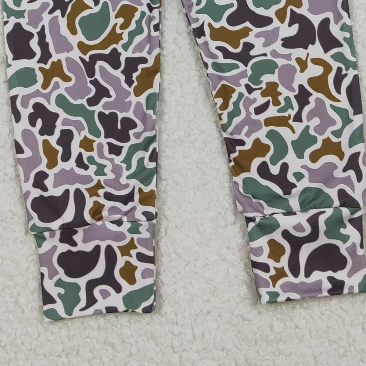 12.9 RTS NO MOQ （In stock）P0944 Baby Boys Southern Camo Pockets Legging Pants Bottom