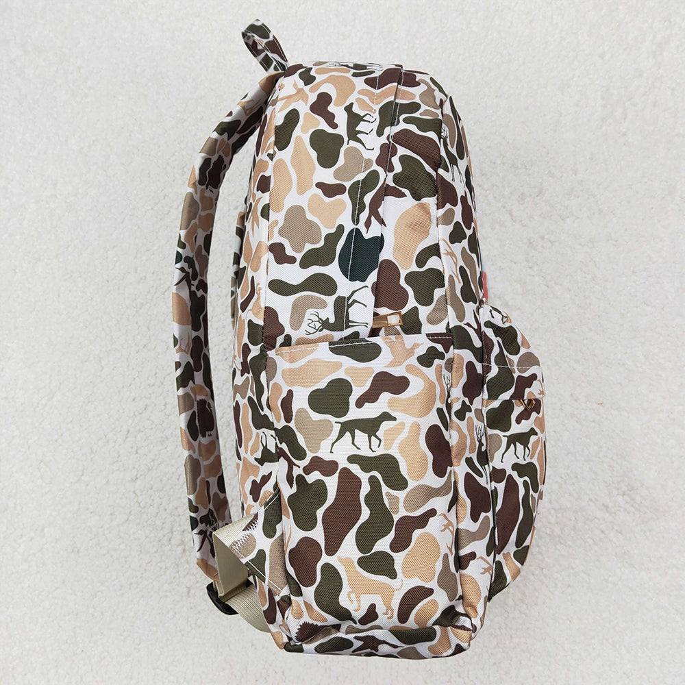 USA Shop (in stock)BA0288 RTS NO MOQ Camo turkey deer dog hunting kids backpack