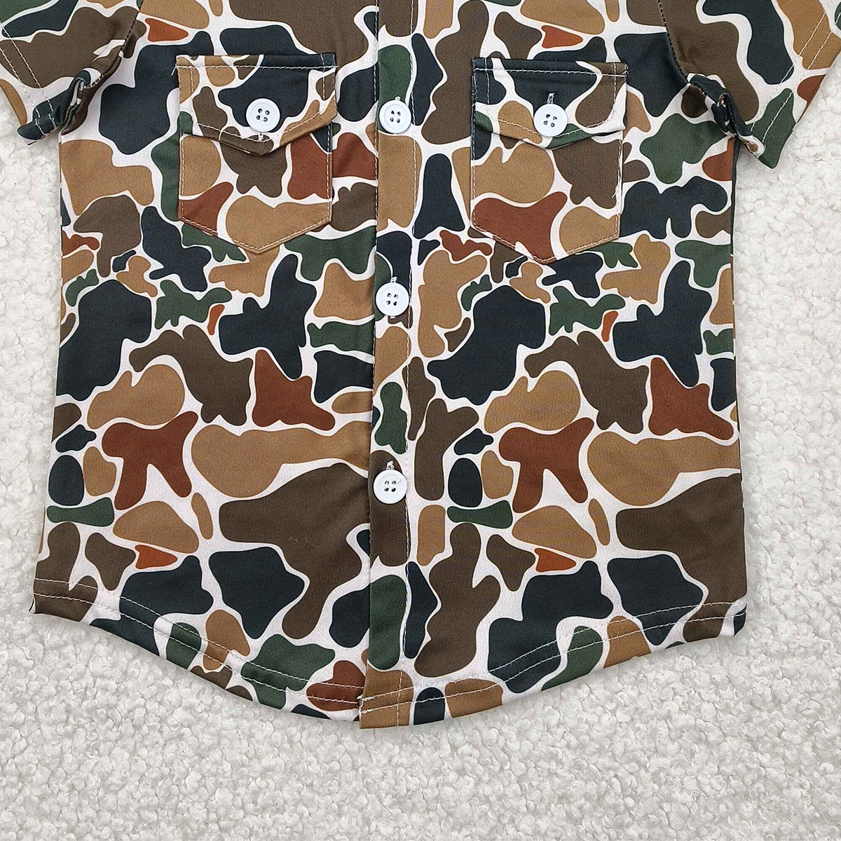 6.27   BT1200 RTS NO MOQ  Baby Boys Summer Tops toddler boys clothes camouflage short Sleeve Top