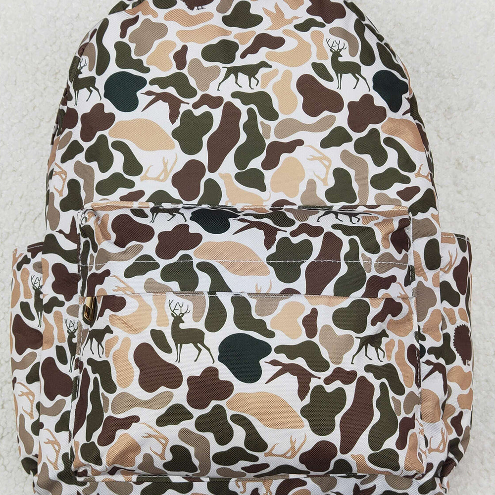 USA Shop (in stock)BA0288 RTS NO MOQ Camo turkey deer dog hunting kids backpack
