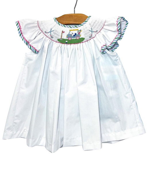 GSD0842 Pre-order baby girl clothes flying sleeves summer dress