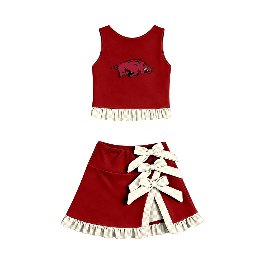 CUSTOM MOQ 5 mix size summer teams  Skirt Shorts Yoga Active Clothes Sets