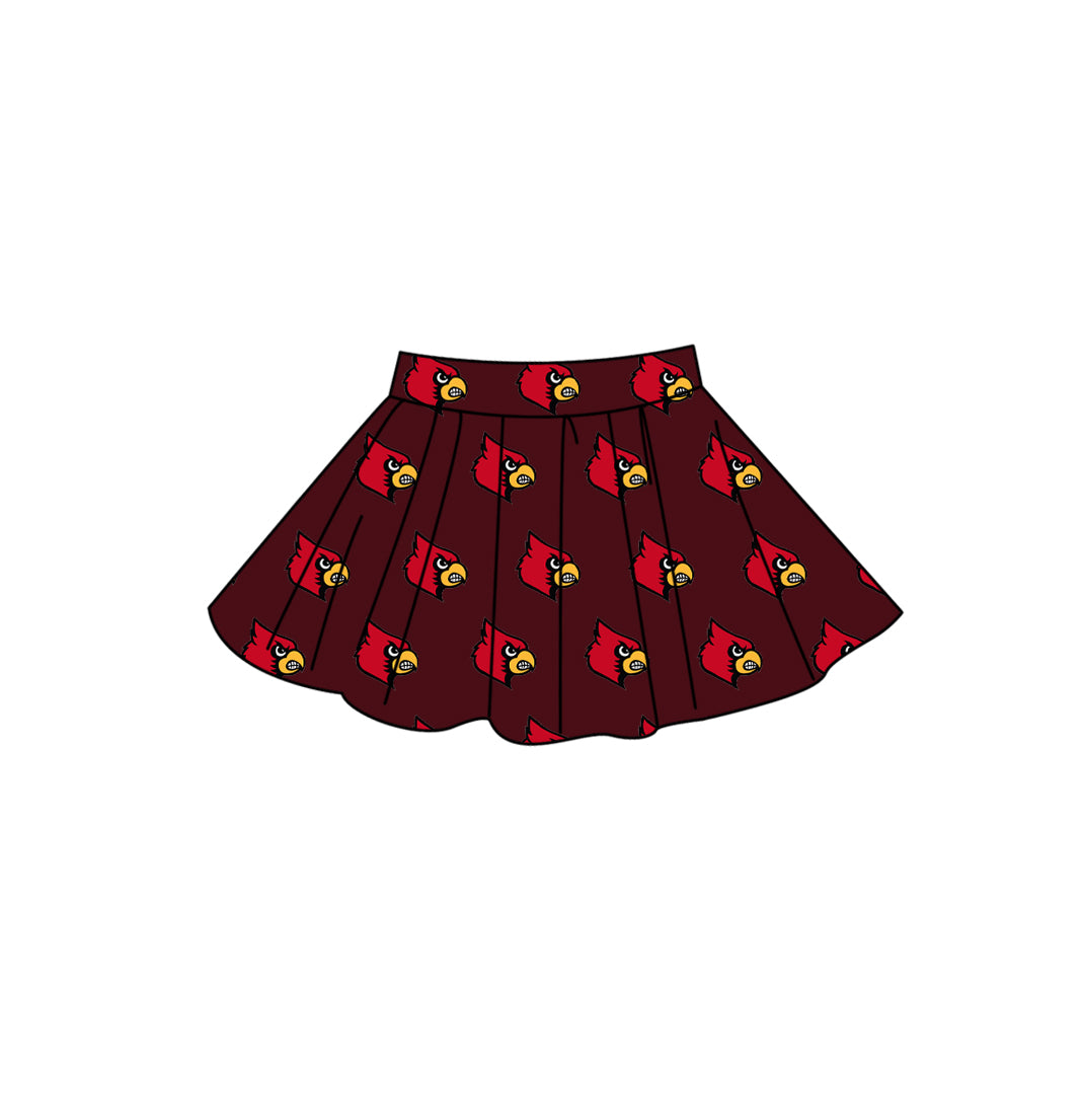 CUSTOM MOQ 5 mix size summer teams Adult Women Solid Color Casual Summer Team Skirt