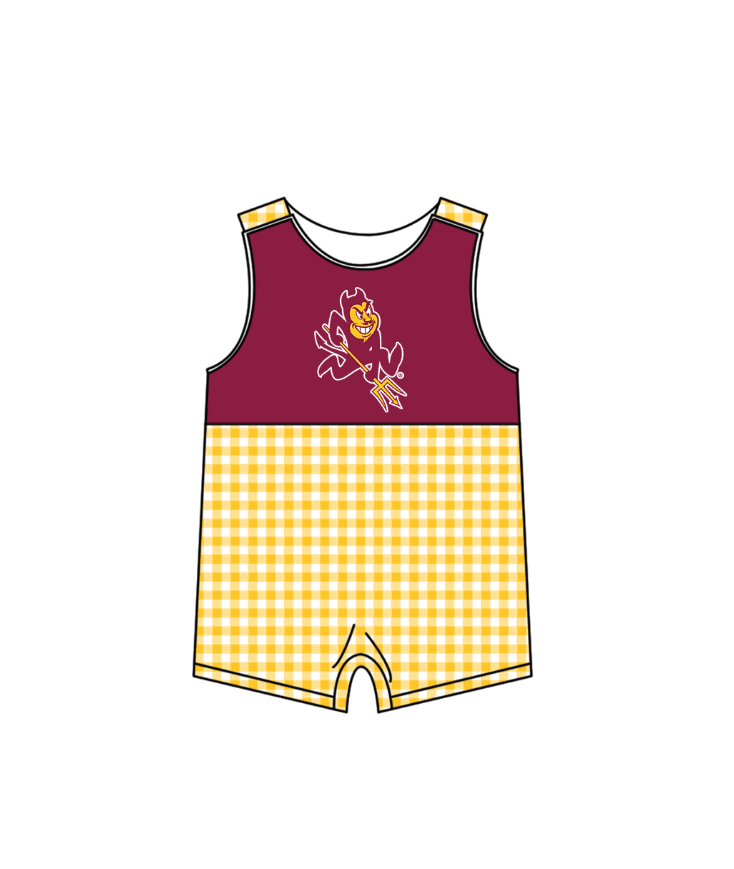 CUSTOM MOQ 5 Sibling Boys Baby Girls Red Top Shorts Clothes Set Knee Length Dress Rompers