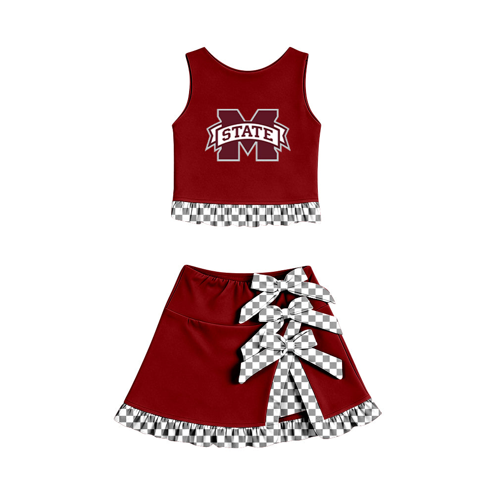CUSTOM MOQ 5 mix size summer teams  Skirt Shorts Yoga Active Clothes Sets