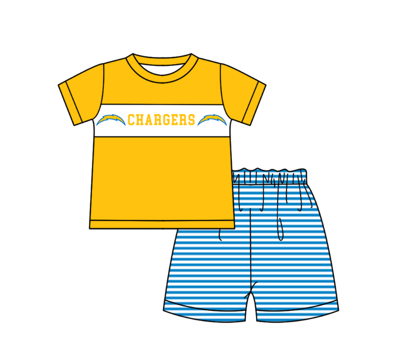 CUSTOM MOQ 5 Sibling Baby Kids Orange Top Shorts Clothes Set Knee Length Dress Rompers
