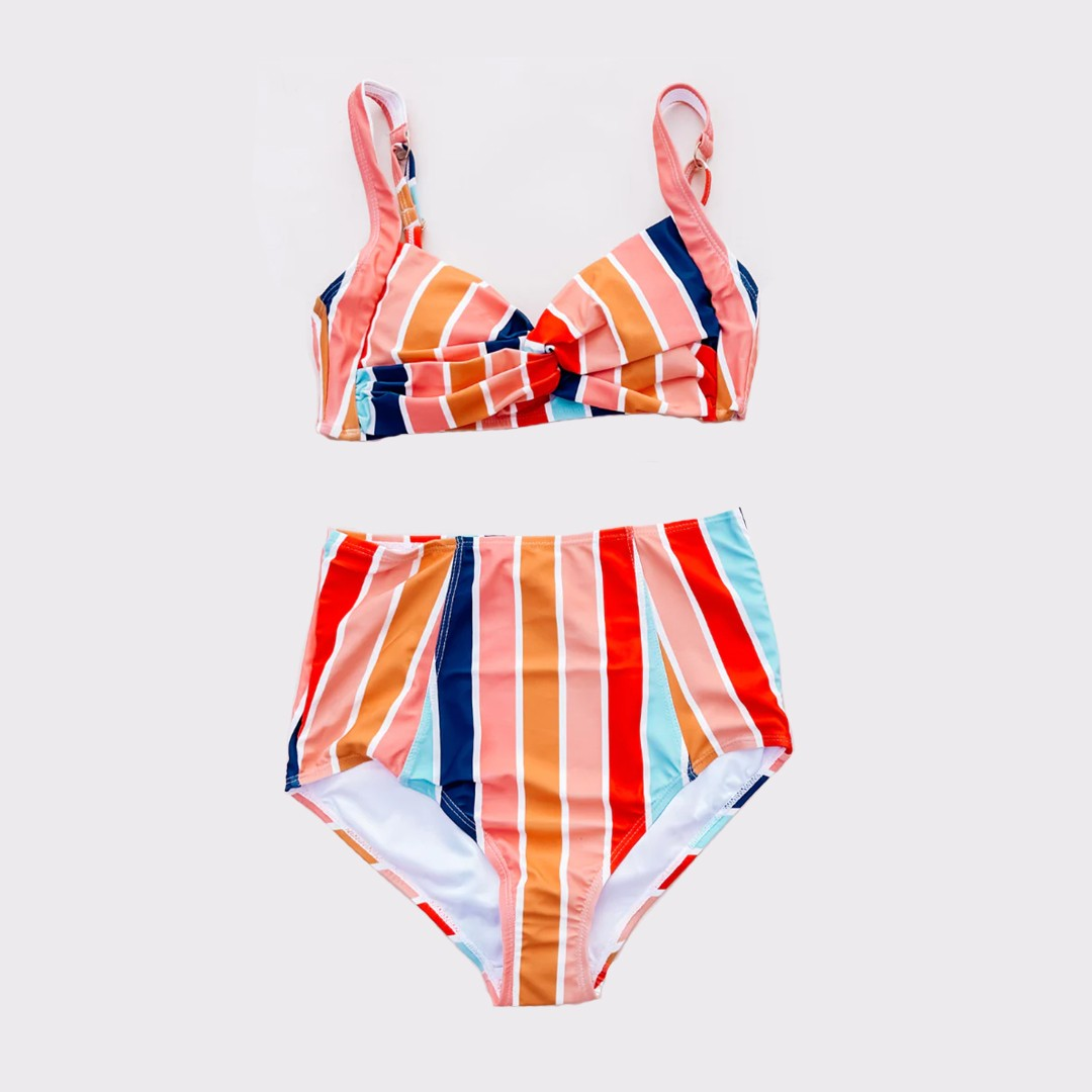 S0338  Pre-order baby girls clothes  sleeveless swimsuit