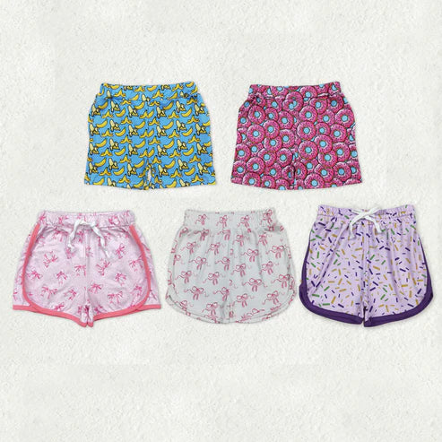 11.1 RTS Sibling Baby Boys Girls Bows Donuts Sprinkles Shorts Bottom