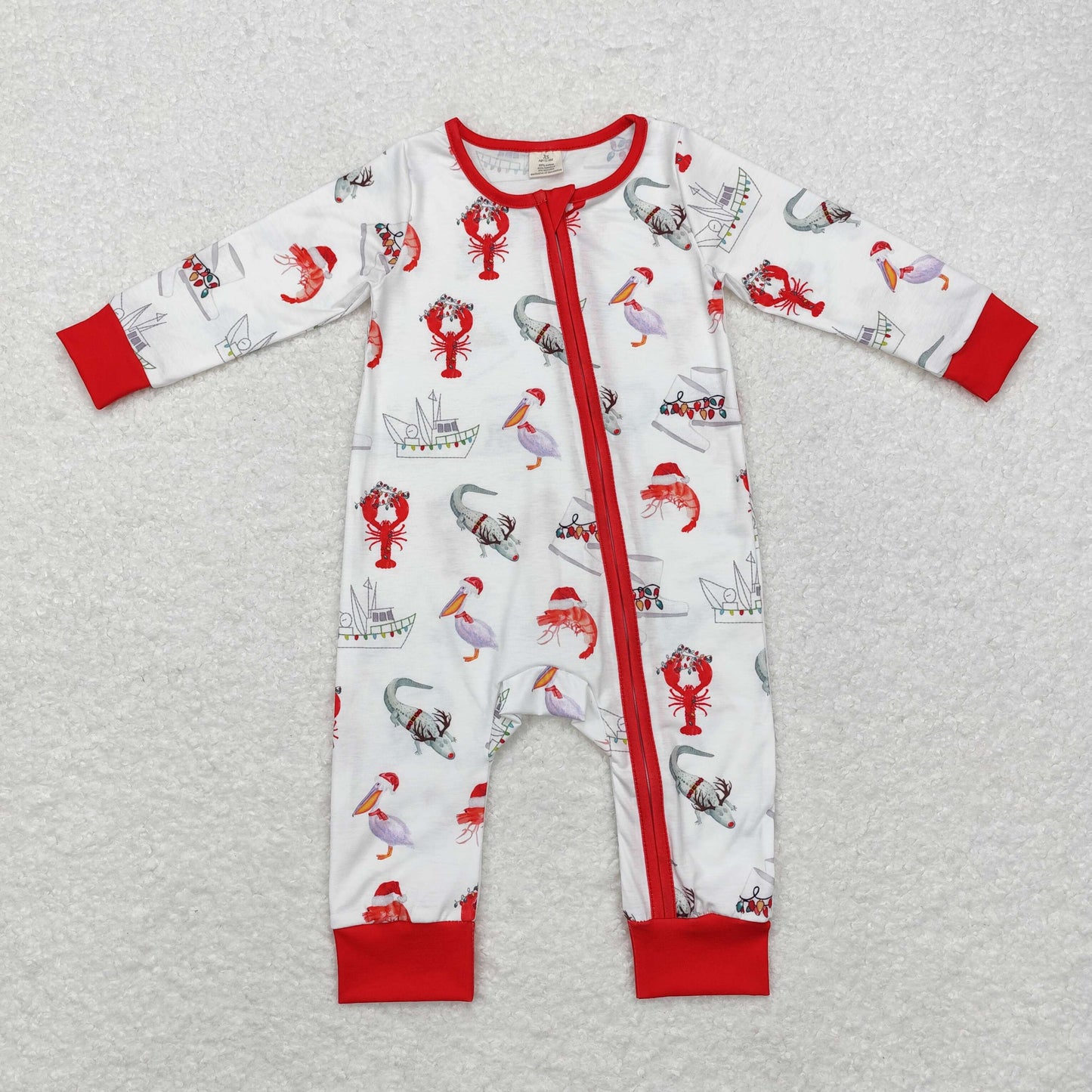 Bamboo RTS no moq  LR1399 Kids boys autumn clothes long sleeve with romper