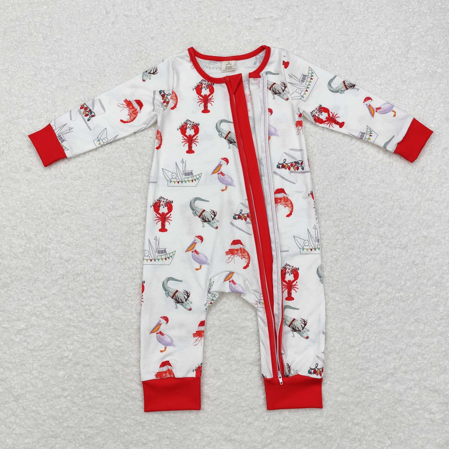 Bamboo RTS no moq  LR1399 Kids boys autumn clothes long sleeve with romper