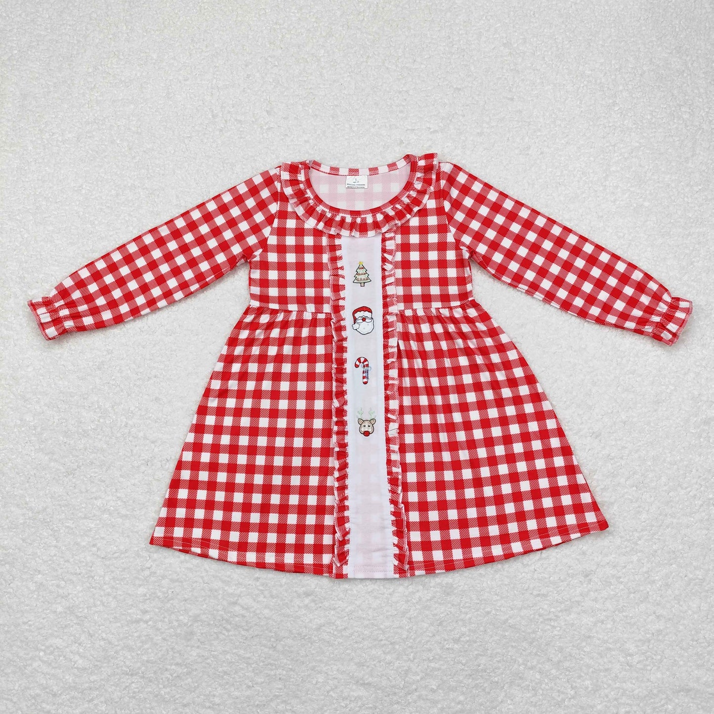 RTS no moq GLD0634 Baby girl  autumn clothes long sleeves top kids dress