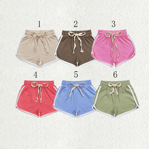 10.11 RTS Sibling Baby Girls Colorful Summer Cotton Shorts Bottom