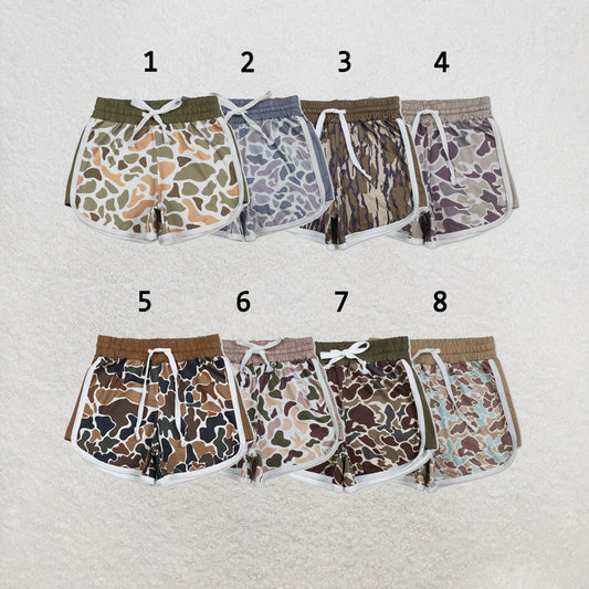RTS Sibling Baby Girls Southern Hunting Camo Shorts Bottoms