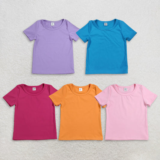 RTS Sibling Short sleeves kids girls summer yoga active top