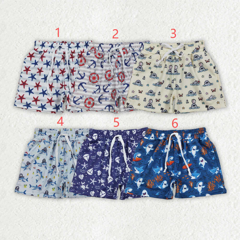 12.27 RTS Sibling Baby Boys Swimming Trunks Shorts Bottoms
