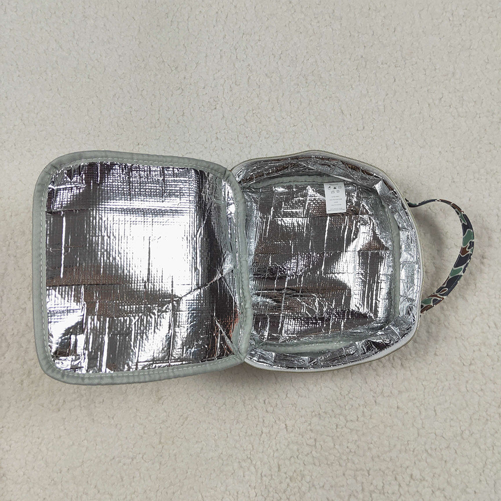 USA Shop (in stock) BA0270 Baby Bags Baby Kids Mallard Ducks Green Lunch Dinnder Picnic Boxes