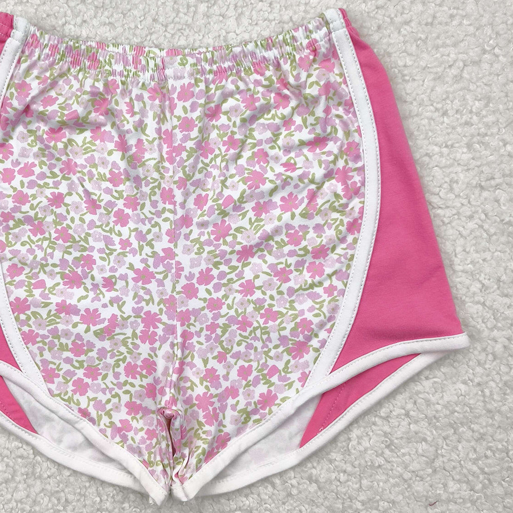4.15 SS0523 RTS NO MOQ Baby Girls Summer Shorts baby girl clothes milk silk pink summer shorts