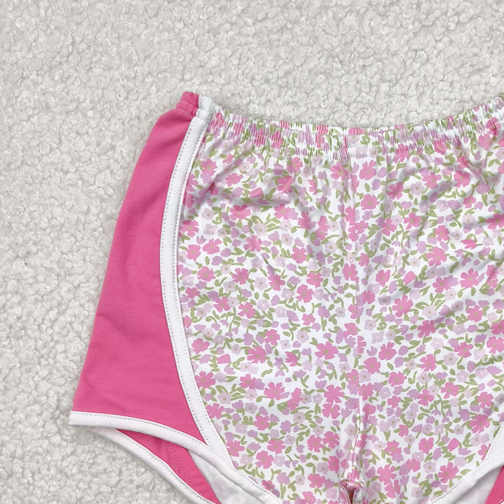 4.15 SS0523 RTS NO MOQ Baby Girls Summer Shorts baby girl clothes milk silk pink summer shorts