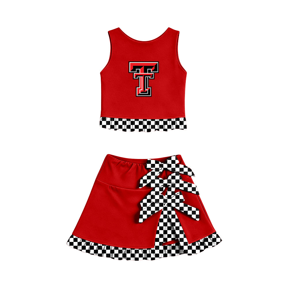 CUSTOM MOQ 5 mix size summer teams  Skirt Shorts Yoga Active Clothes Sets