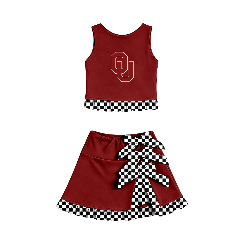 CUSTOM MOQ 5 mix size summer teams  Skirt Shorts Yoga Active Clothes Sets