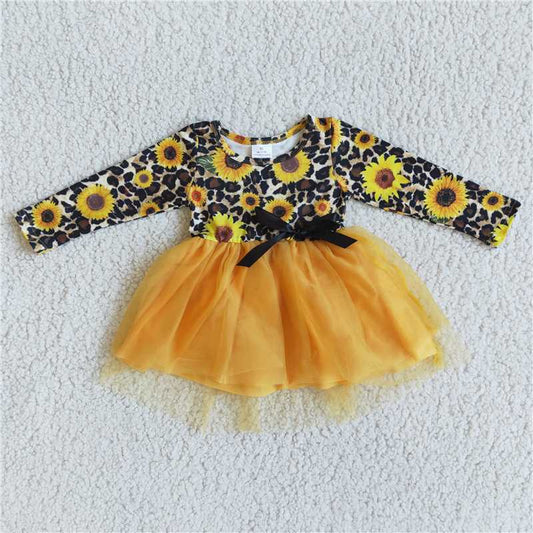 6 A29-27   Sunflower tutu dresses