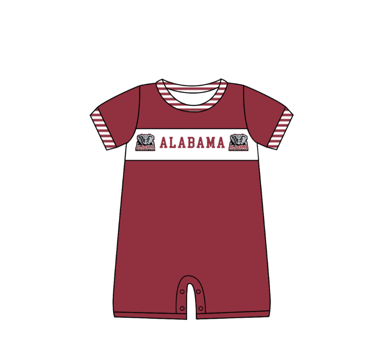 CUSTOM MOQ 5 Sibling Boys Baby Girls Red Polka Dots Top Shorts Clothes Set Knee Length Dress Rompers