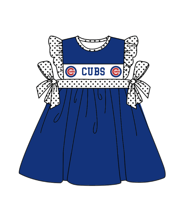 CUSTOM MOQ 5 Sibling Baby Kids Blue Top Shorts Clothes Set Knee Length Dress Rompers