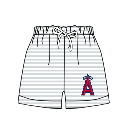 CUSTOM MOQ 5 Cute Comfortable Clothing For Kids Baby Kids Summer Gray A Bottom Team Shorts