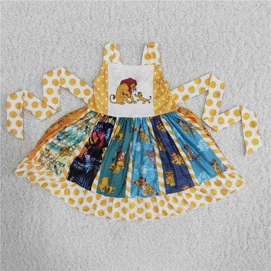 813-10  Lion twirl dresses