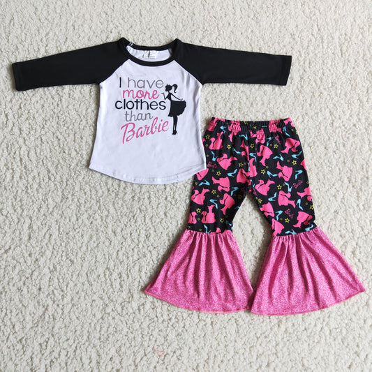 6 A28-13Cute party baby girls clothing set