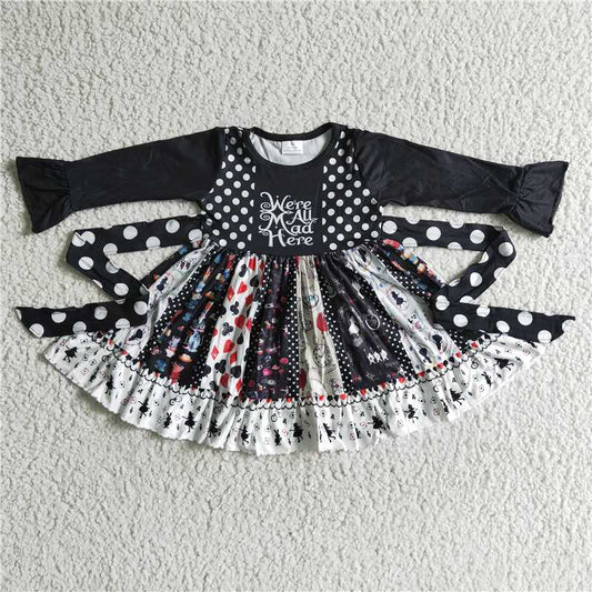 6 A12-11  Black Alice dress