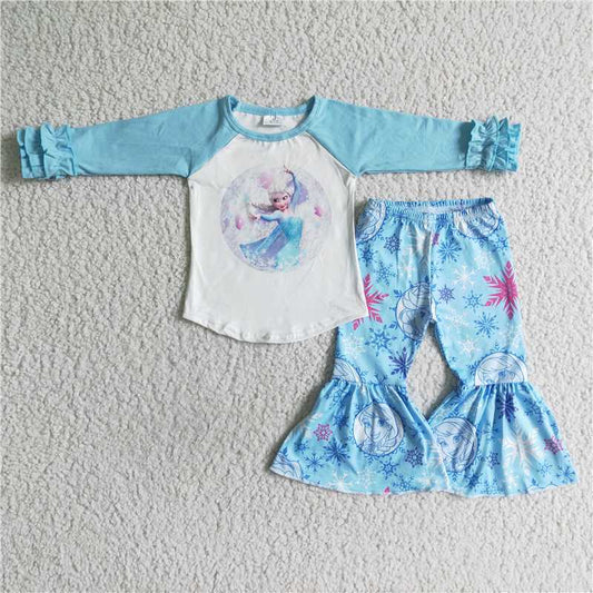 6 A26-28Long sleeve princess wholesale girls clothing