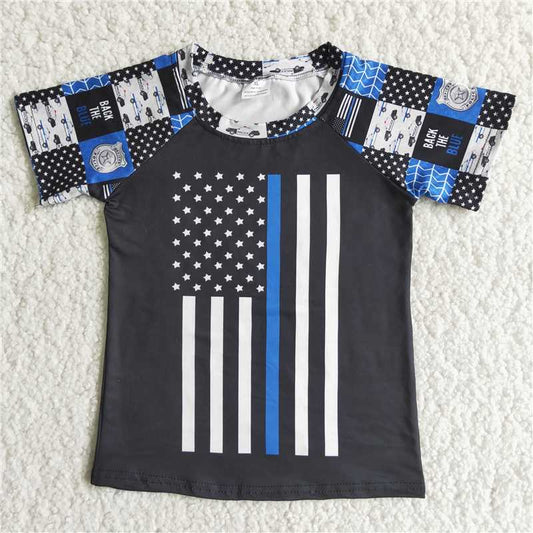C5-22  Flag boys shirts 2