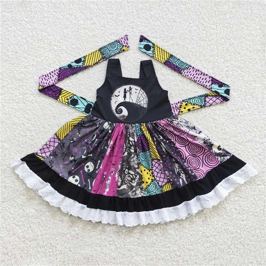 A8-14  NBC Halloween twirl dress