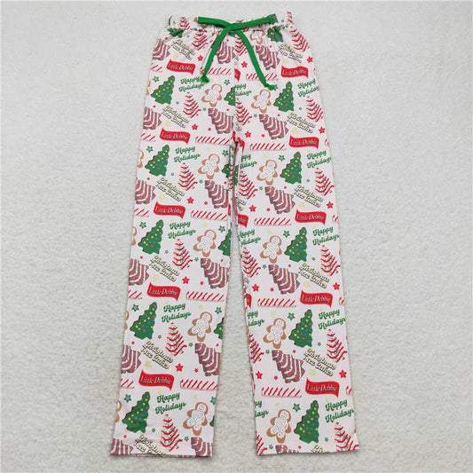 P0490 Family Christmas Season Tree Sibling Pajamas Clothes Sets