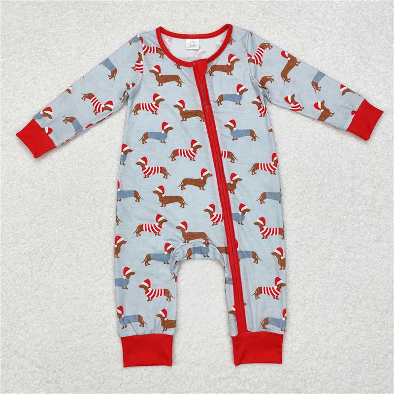 Christmas Red Stripe Dachshund Puppy Mix Kit: Boys & Girls
