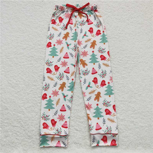P0236  Adult Women Christmas Tree String Pants Pajamas