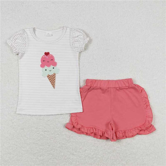 Baby Girls Pink Flowers Straps Sibling Summer Dresses Rompers Clothes Sets